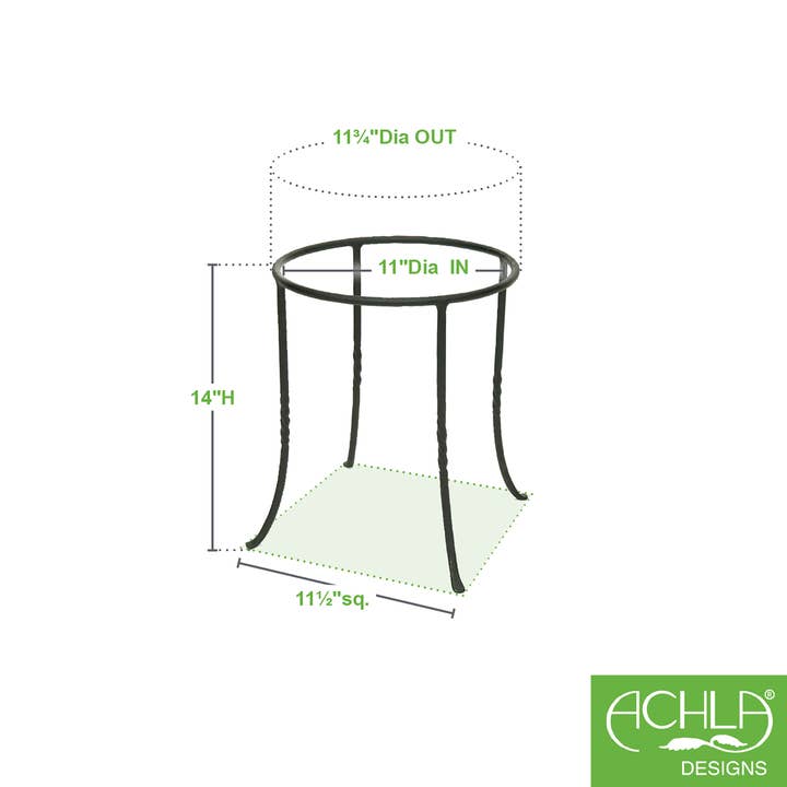 ACHLA Designs - Wholesale Plant Pot Stand - 14" Ring Stand1