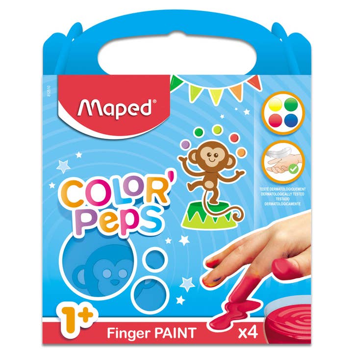 Janod - Wholesale Finger Paint - Color'Peps My First Premium Finger Paint x43