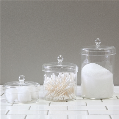 HomArt - Wholesale Jar - Utility Jar - Lrg - Clear.  Capacity -36oz2