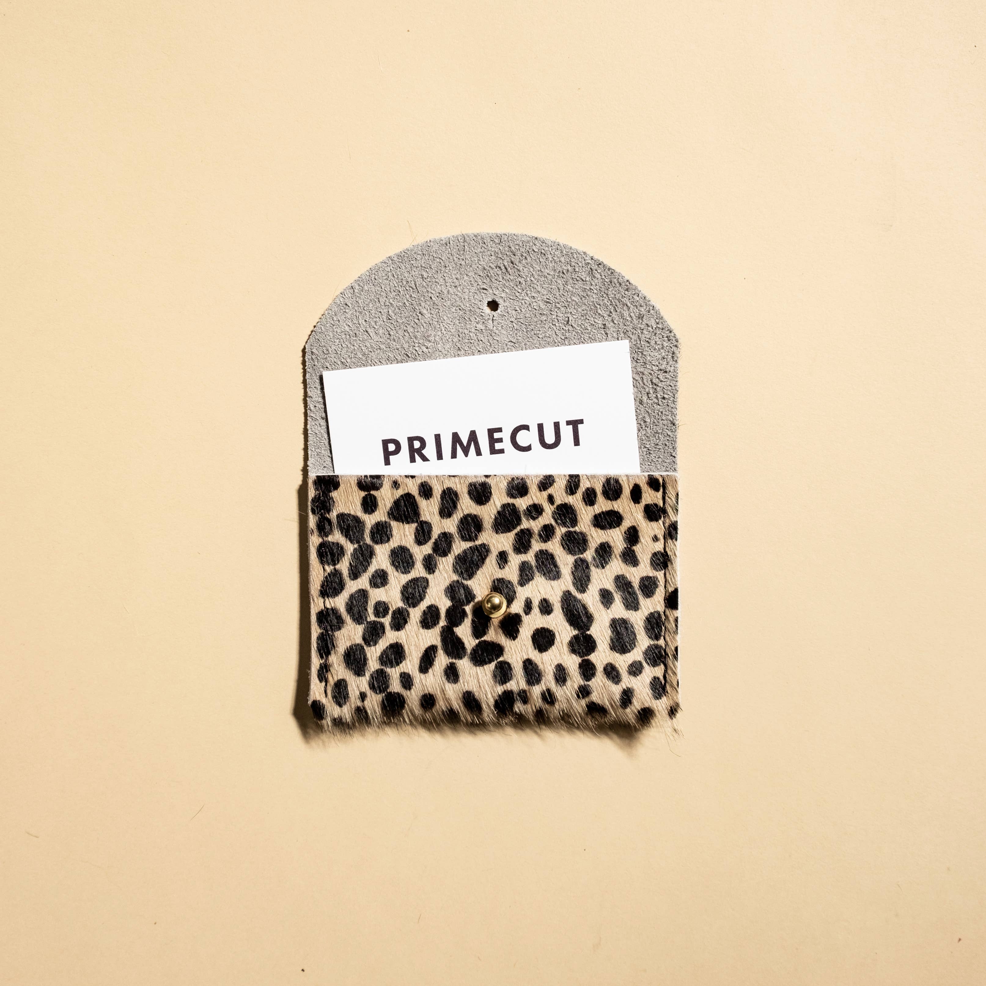 Primecut - Wholesale Card Holder - Women's - Cardholder - Tiny Spotted Hair on Hide1