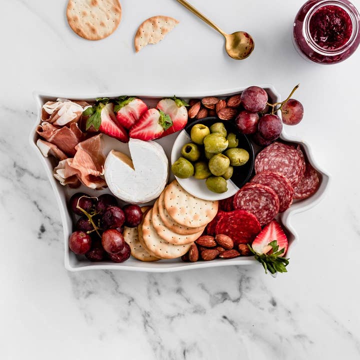 Lark - Wholesale Serving Plate - Iowa State Plate0