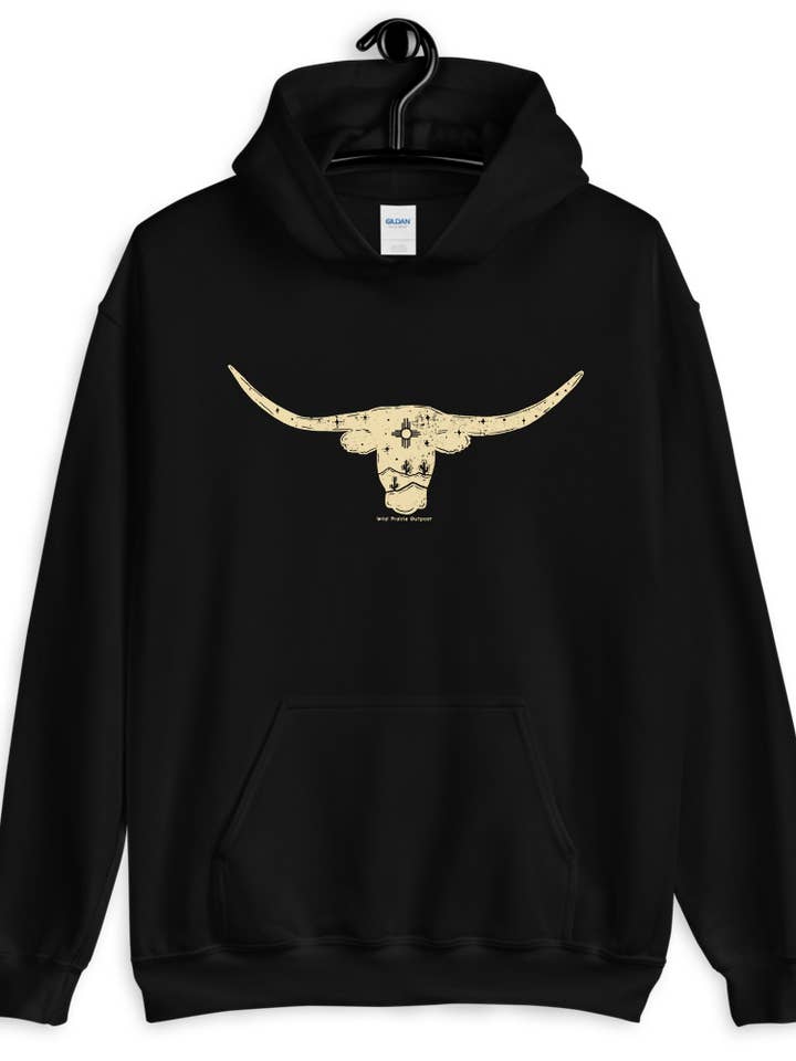 The Texan Hoodie for wholesale by Wild Prairie Outpost