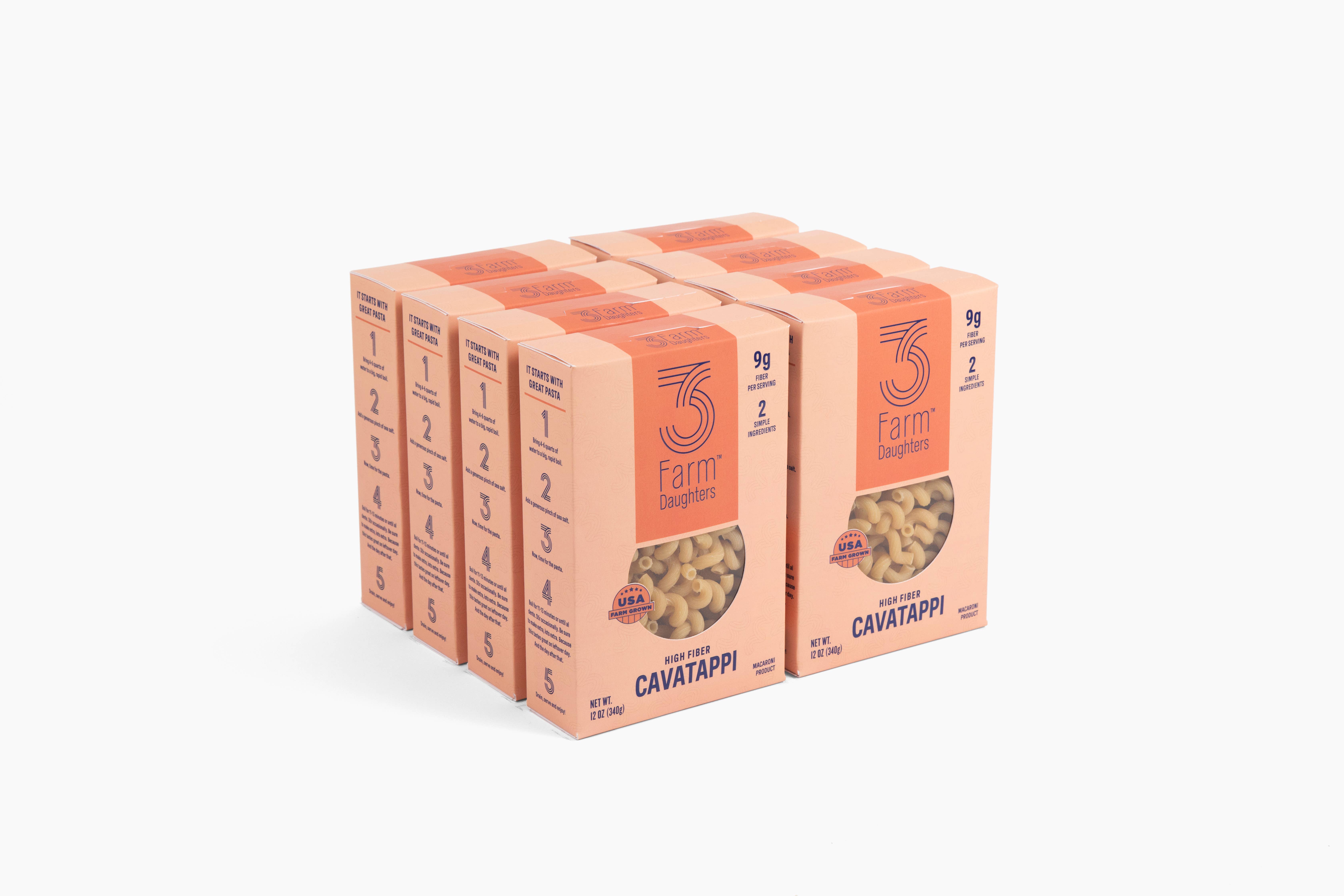 3 Farm Daughters - Wholesale Pasta - CAVATAPPI PASTA HIGH FIBER8