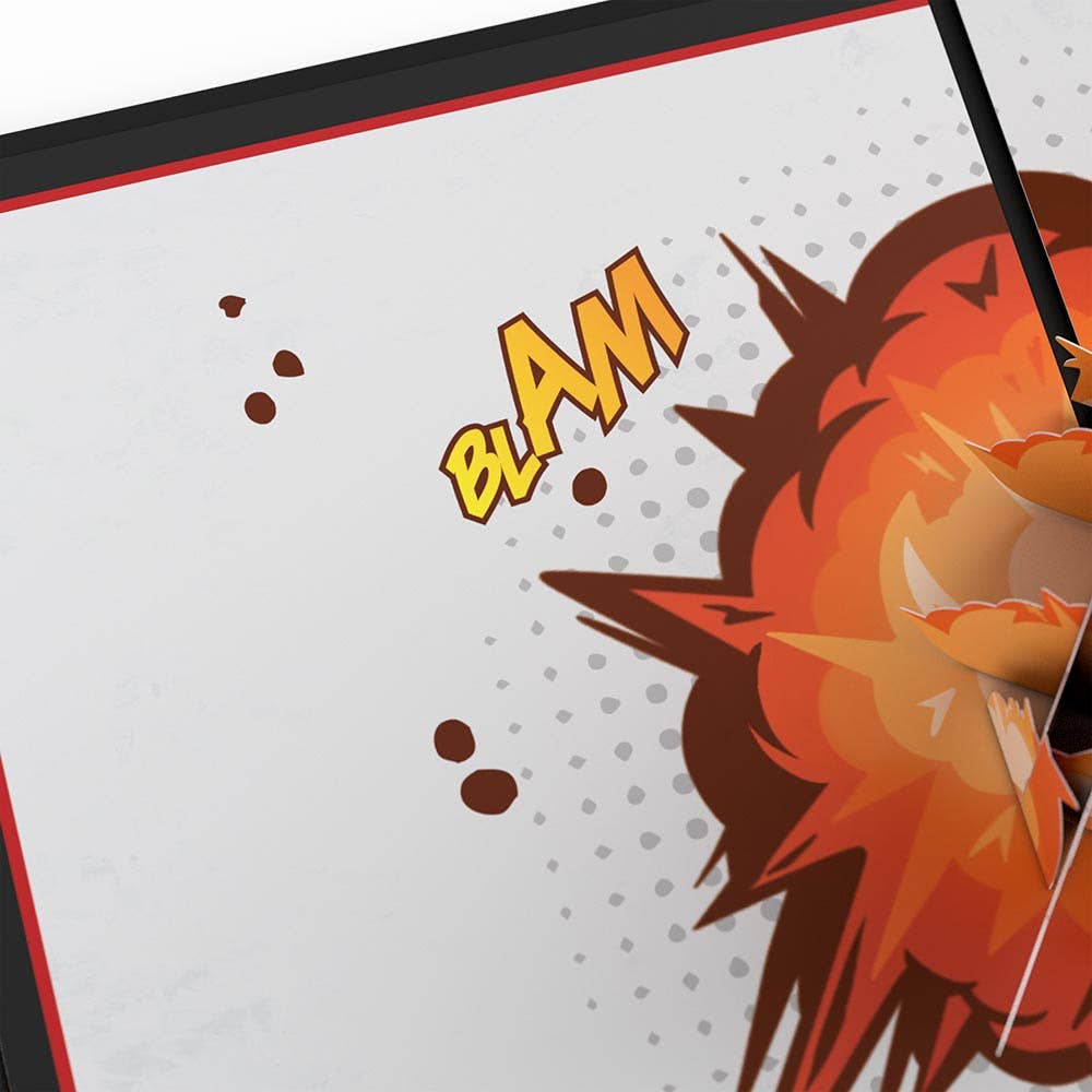 Lovepop Cards - Wholesale Birthday Card - Marvel Deadpool Birthday 4-in-1 Nesting Card 5x7"9