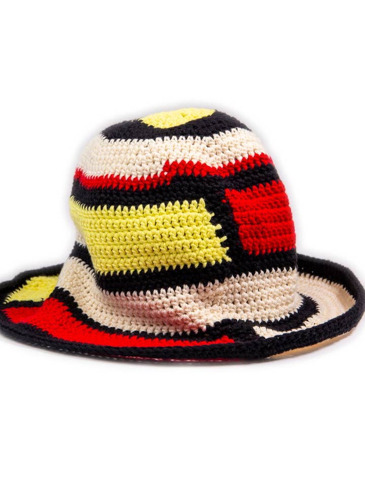 Bonnet en crochet Miro pour la vente par CASHFANA