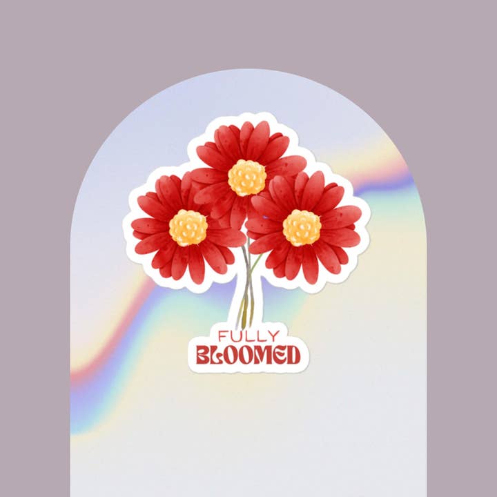 What Now What Next - Wholesale Sticker - Fully bloomed Sticker2