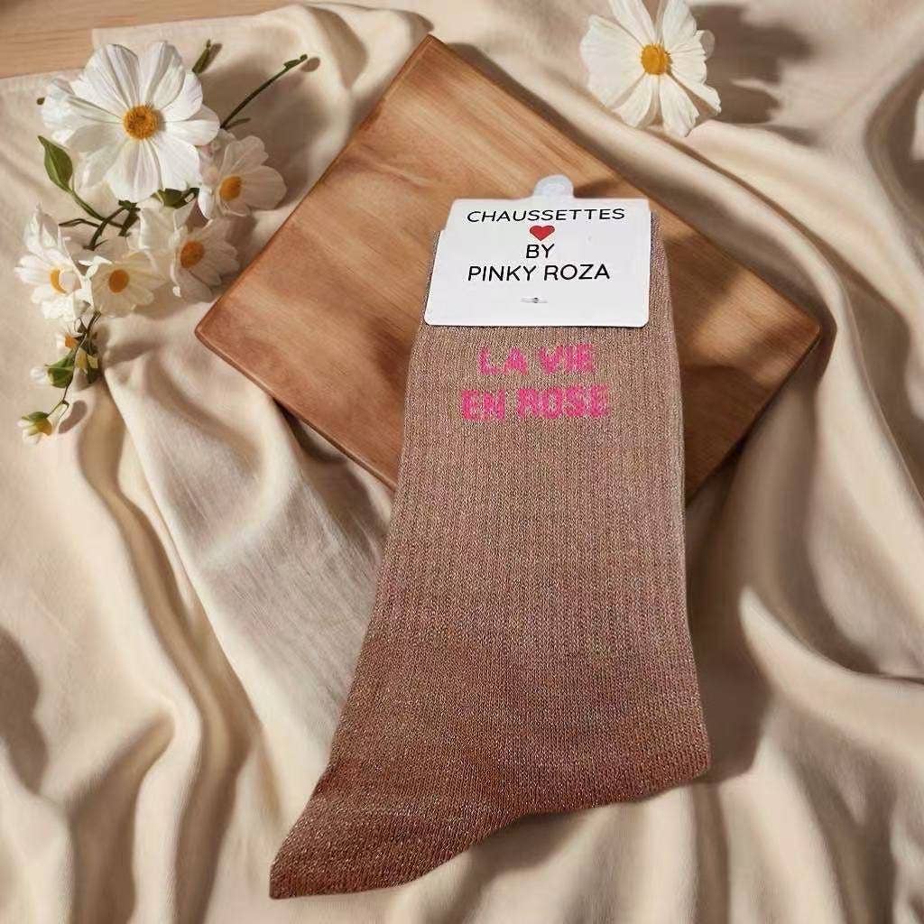 Anais - Wholesale Socks - Women's - high glitter sock35