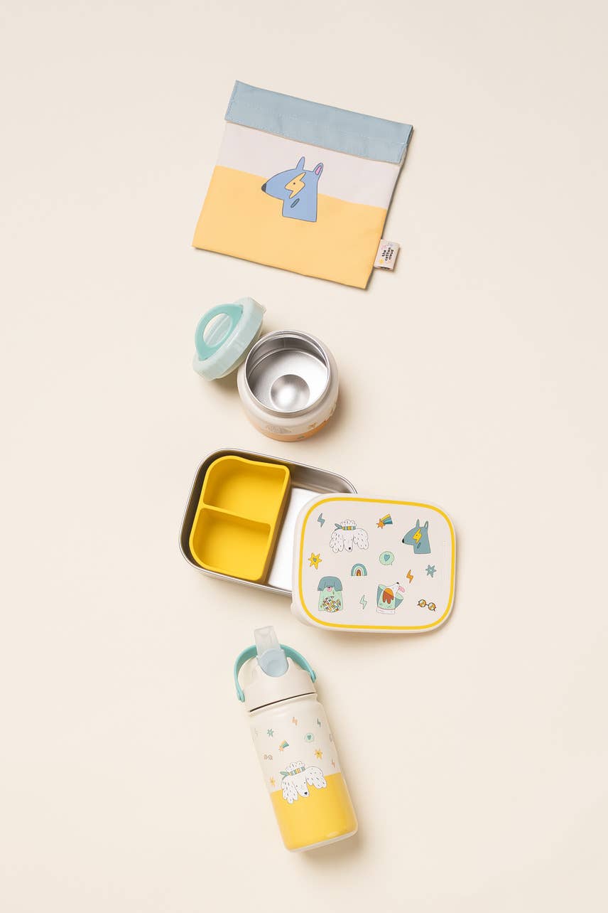 the cotton cloud - Wholesale Waterfles - Geïsoleerde roestvrijstalen fles voor kinderen met funky honden5