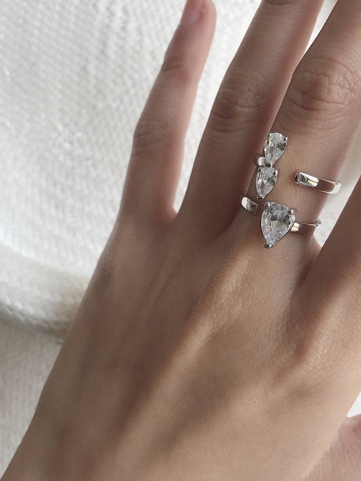 Morning Dew Ring for wholesale by MINICYBER STUDIO