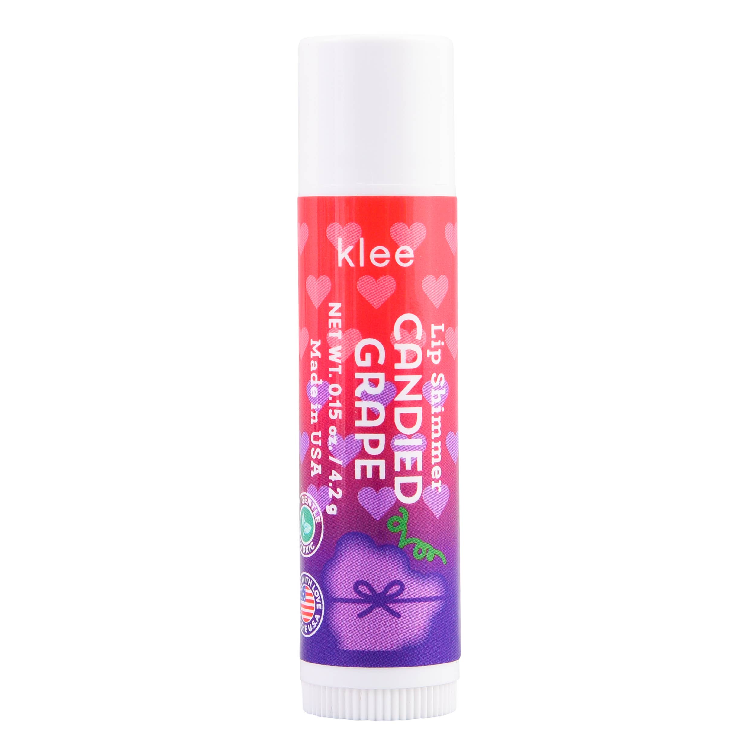 Klee Naturals - Wholesale Lip Balm - Candied Grape - Natural Lip Shimmer1