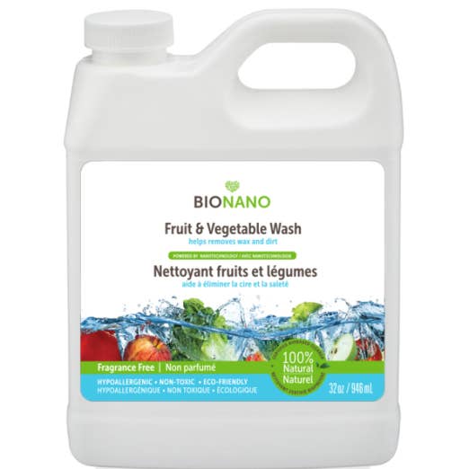 Star Wholesale Ltd. - Wholesale Cleaning Cloth - Bio Nano Fruit & Vegetable Wash 946ml