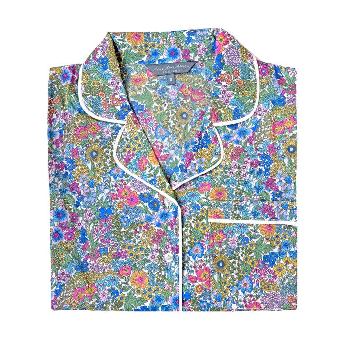 Pajamas - made with Liberty Fabric- Margaret Annie Pastel for wholesale by Lime Tree Design