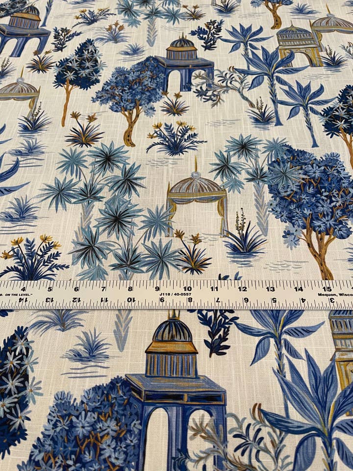 Sabine Chinoiserie Pillow with Feather Insert - Custom for wholesale by Dahlia & Grace pillows