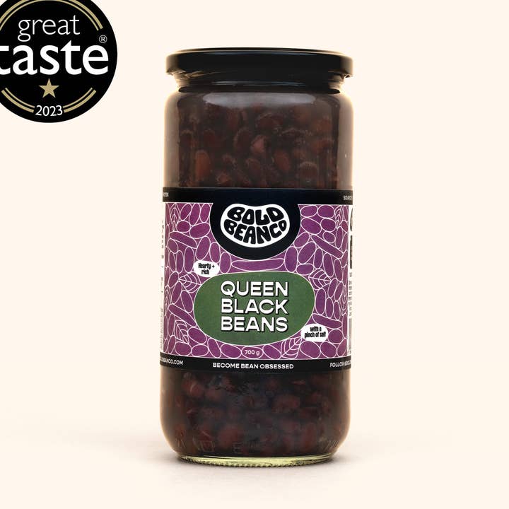 Queen Black Bean 700g for wholesale by Bold Bean Co