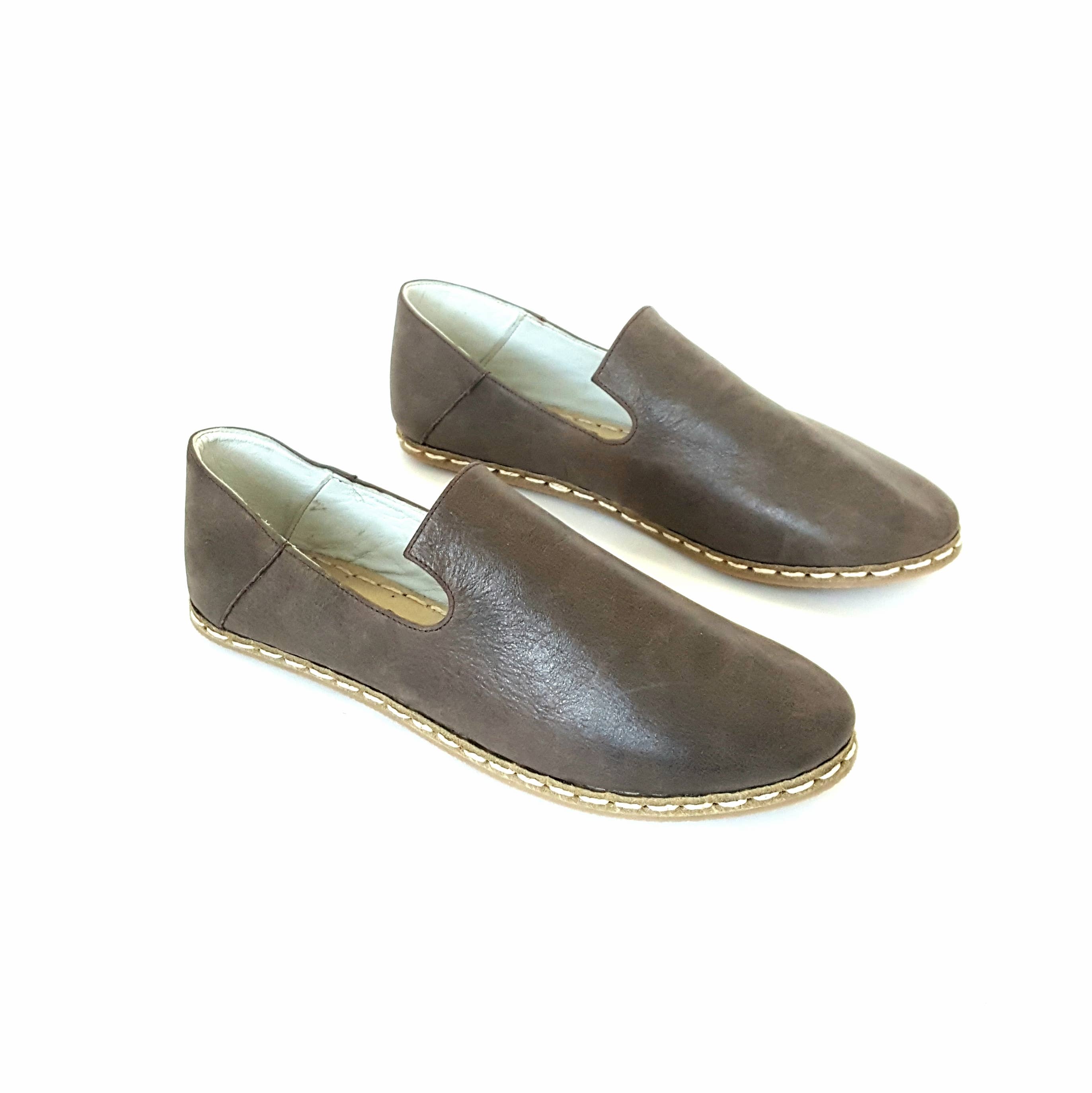 Nidalu Handmade - Wholesale Flats/Loafers - Unisex - Deniz Loafers in Bark (Unisex)2