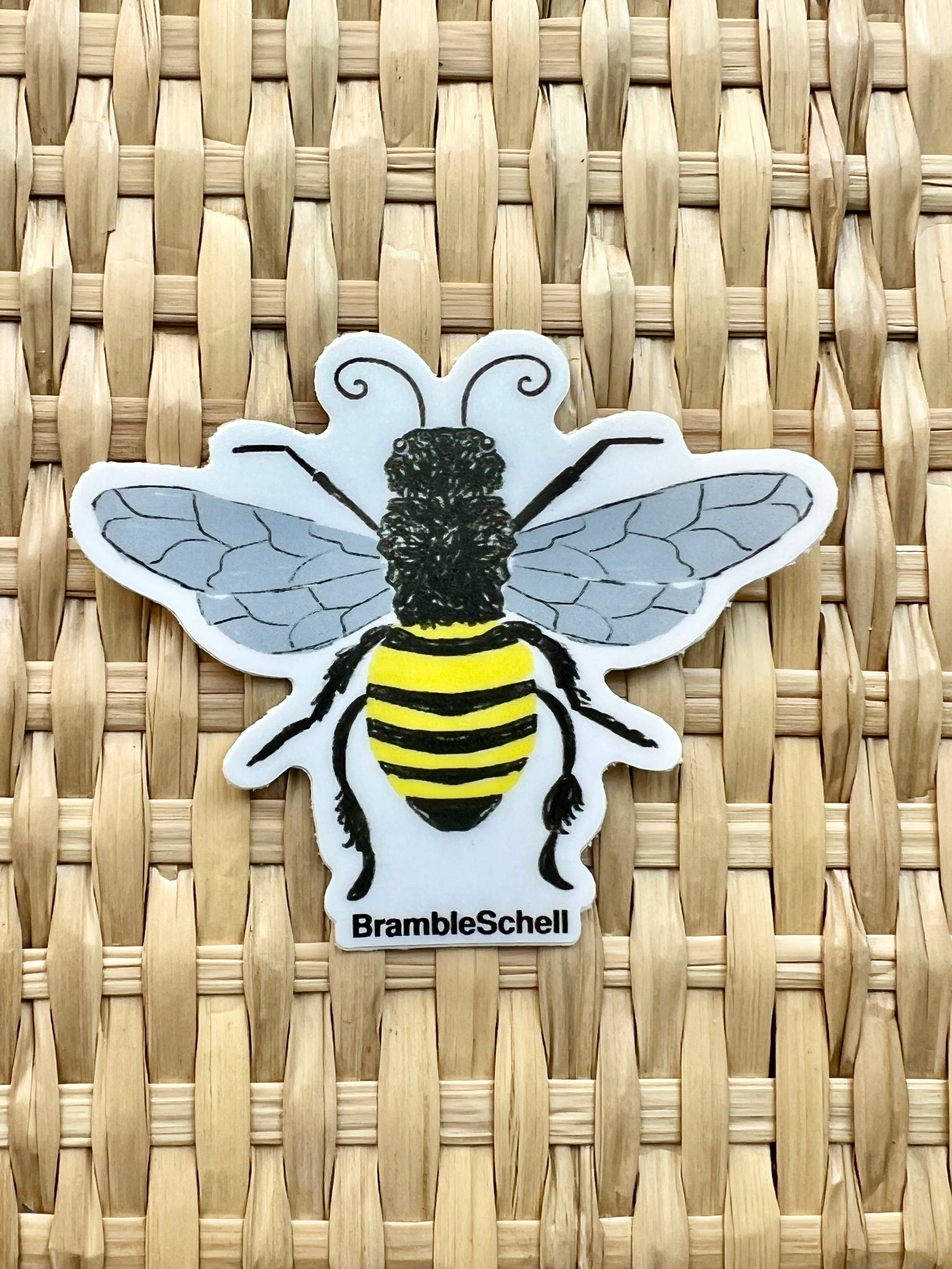 Bramble Schell Studio - Wholesale Sticker - Honeybee Vinyl Sticker2