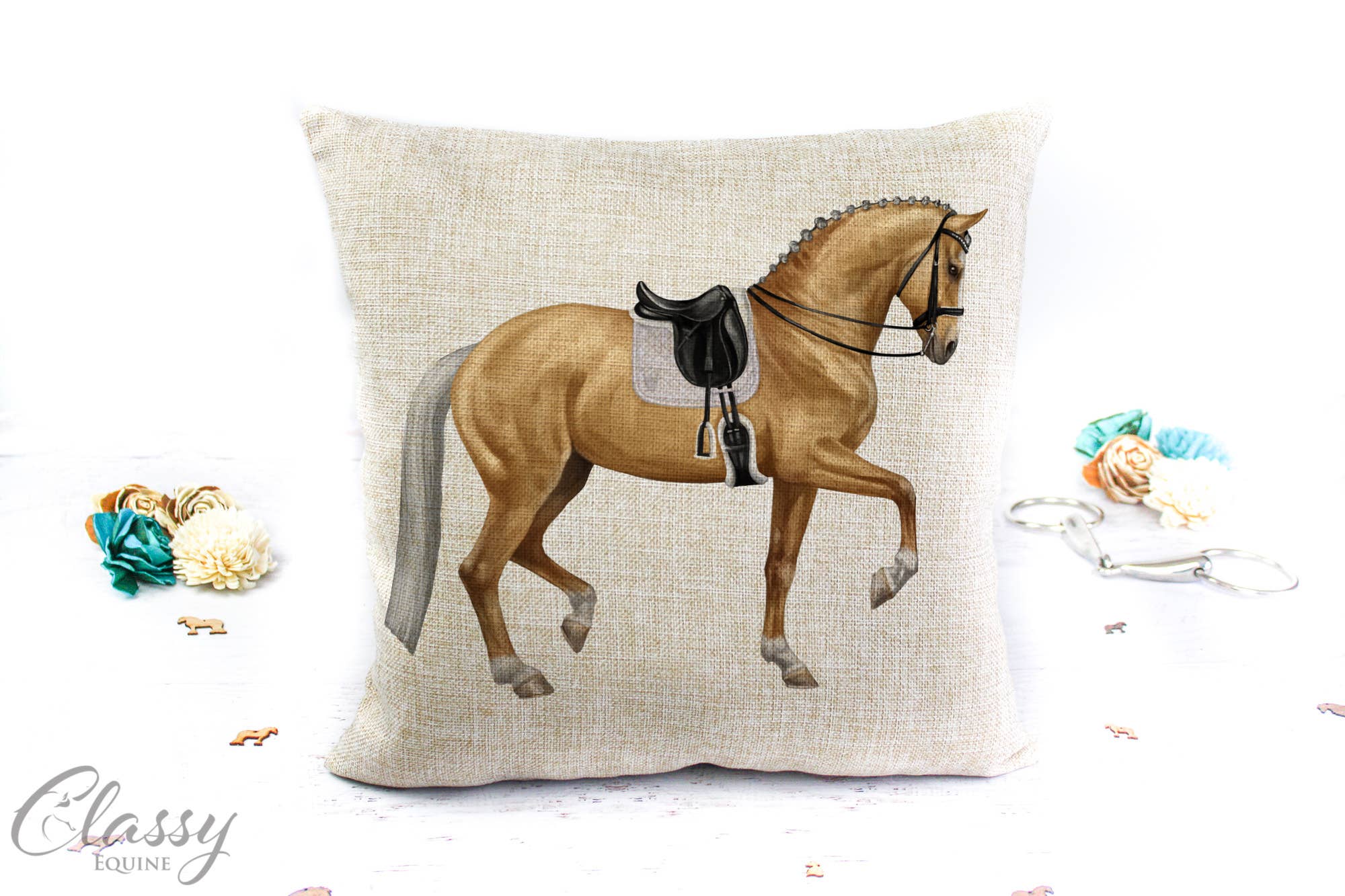 Classy Equine - Vente Housse de coussin - Housse de coussin cheval de dressage - Cadeaux équestres6