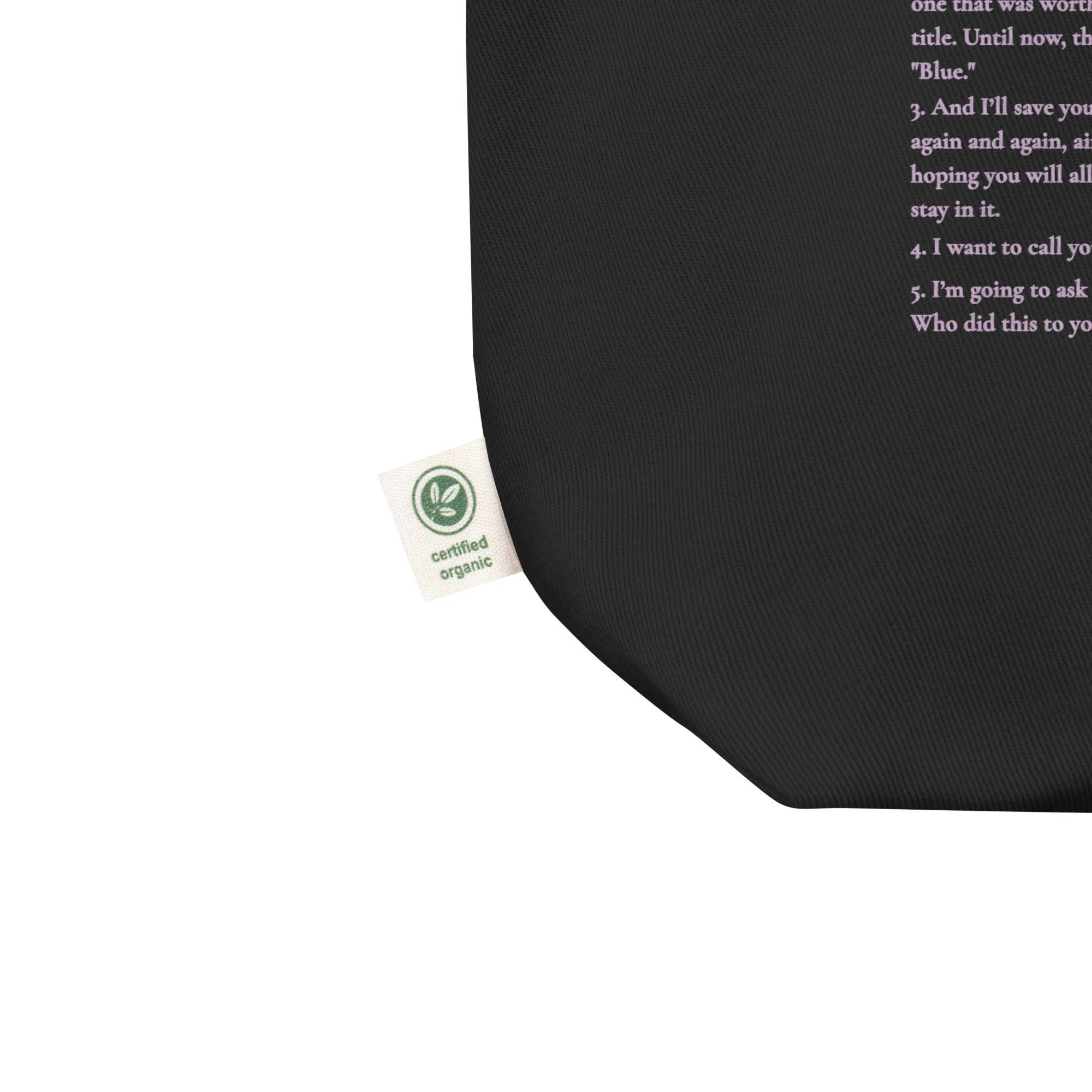 The Bean Workshop - Vente Tote bag – femme - Sac fourre-tout en sergé de coton biologique Kai Azer Book Quotes1