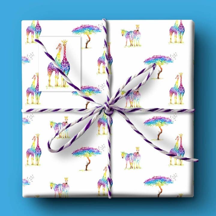 Curlicue – wholesale Flat wrap – Savannah wrapping paper - sustainable & eco-friendly9