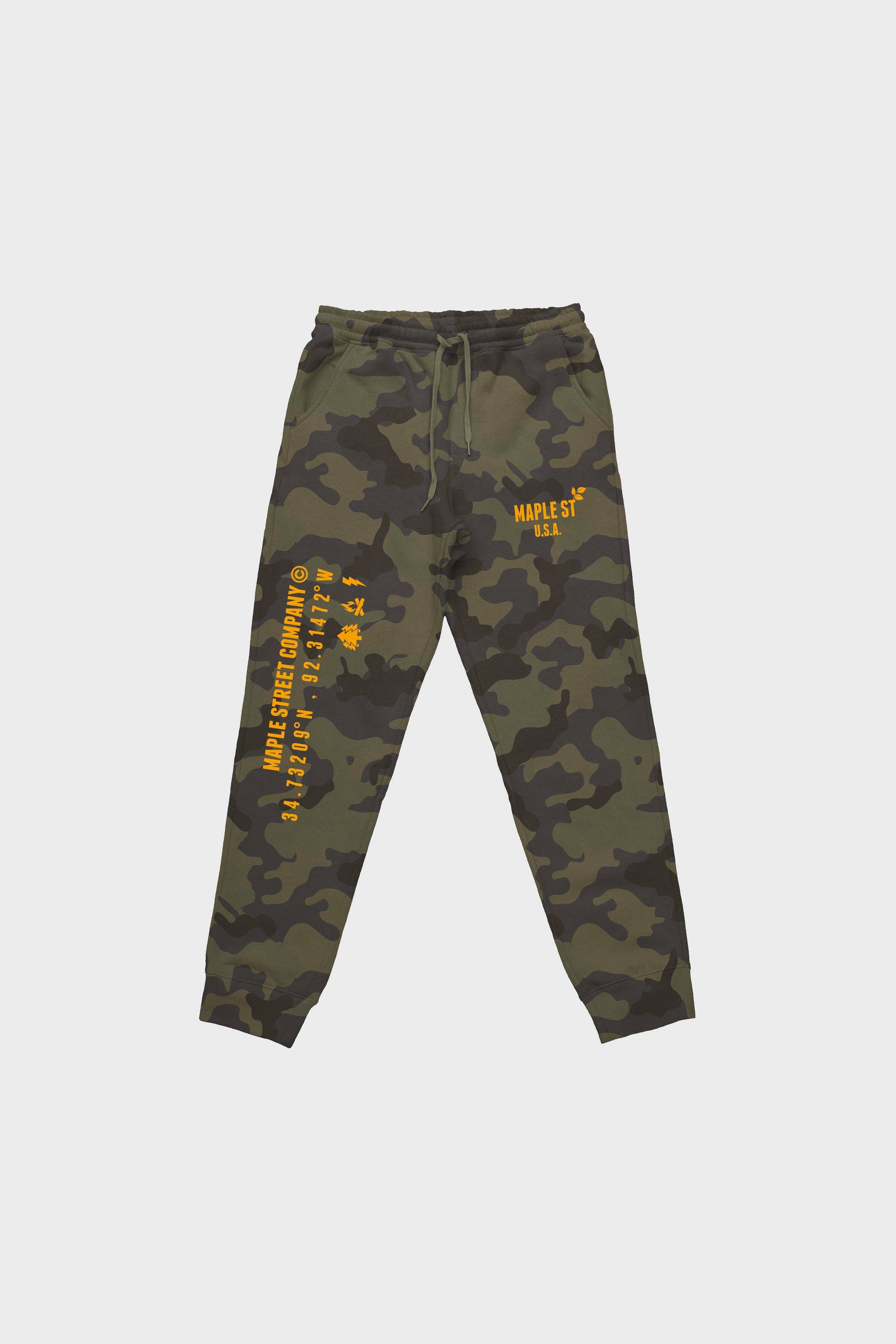 Maple St Co - Wholesale Lounge Sweatpants/Joggers - Men's - Foundation Sweatpants (Camo)0