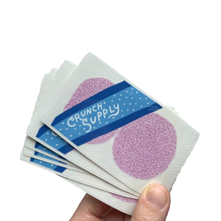 Snack Cake Sticker for wholesale by Crunch Supply