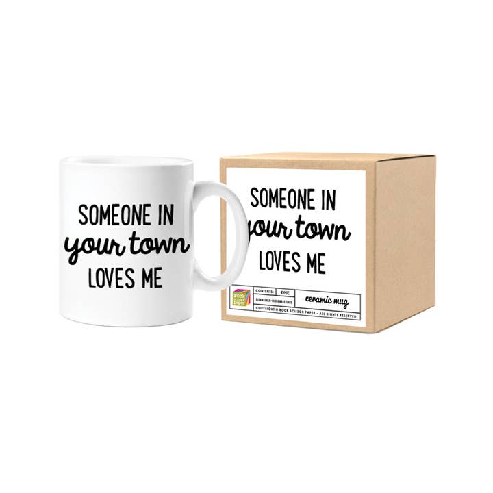 Rock Scissor Paper - Wholesale Coffee Mug - Personalized City Mug - Someone Loves Me