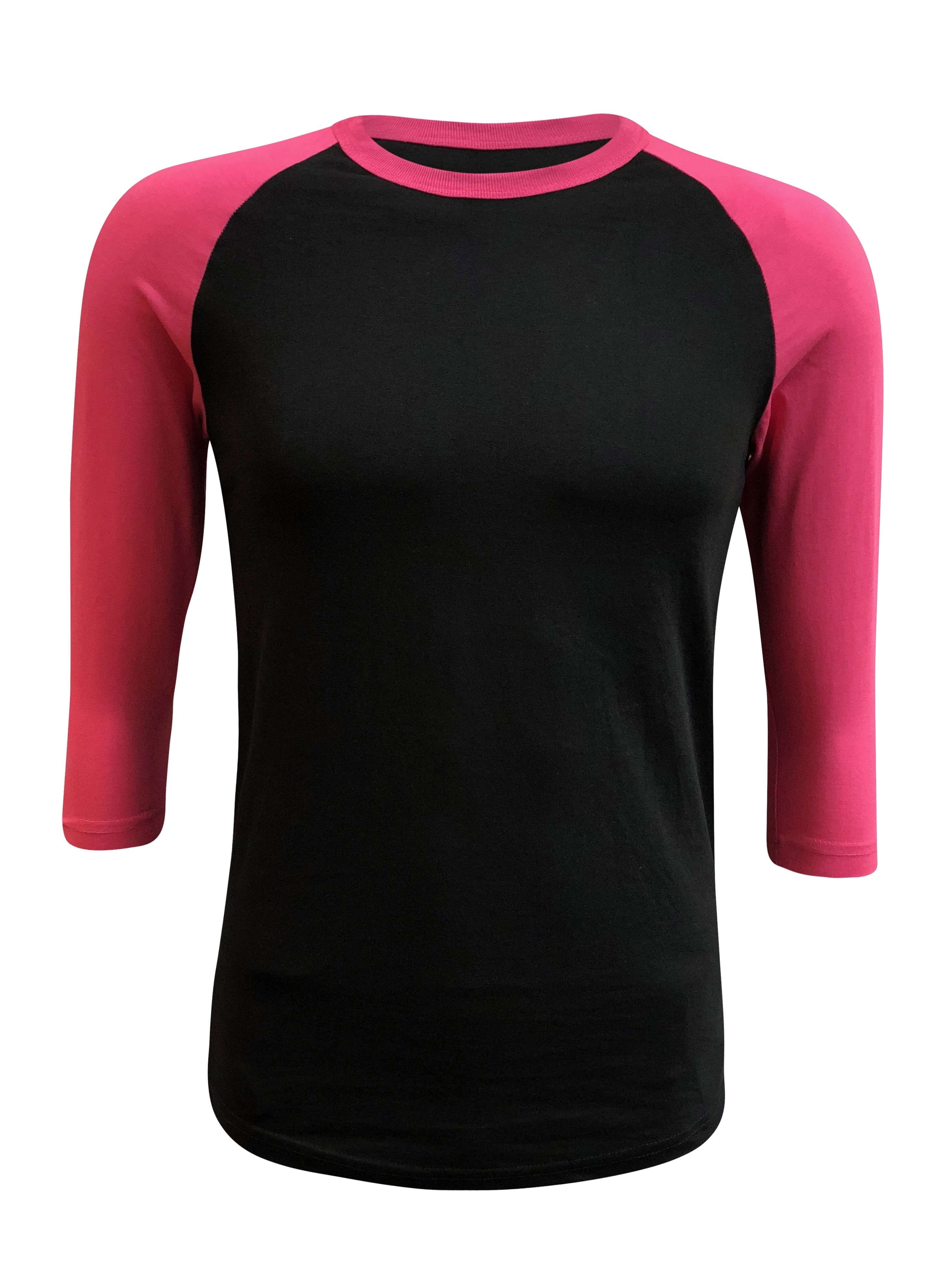 ILTEX Apparel - Vente T-shirt – femme - T-shirt de baseball adulte à manches raglan 3/4 - Plus de 35 couleurs88