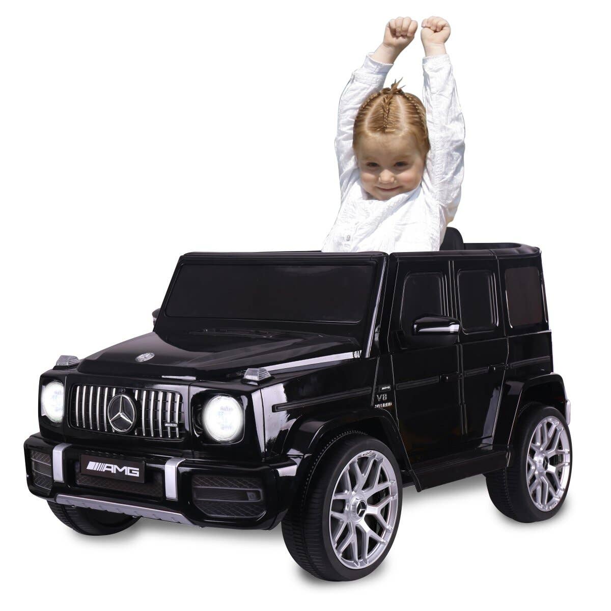 mhw24 - Wholesale Toy Car/Truck - Kids - Mercedes AMG G 63 12 V black ride-on0