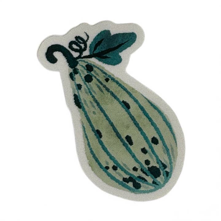 Warty Gourd Pumpkin Sticker for wholesale by Wild Optimist