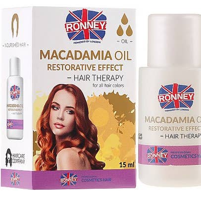 LS GROUP - Wholesale Hair Oil - Macadamia-based hair strengthening oil 15ml0