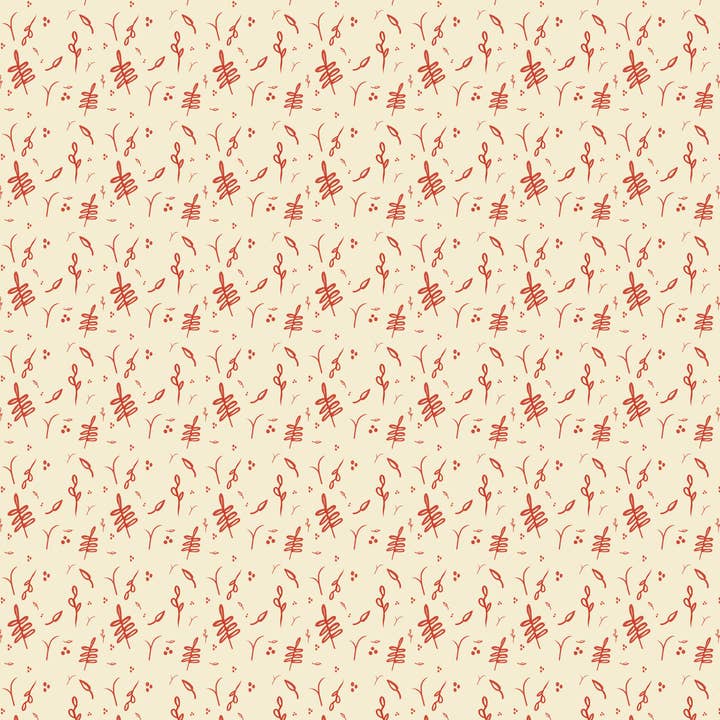 Roter Winter für den Großhandel von Fuzzy Whale Paper Co