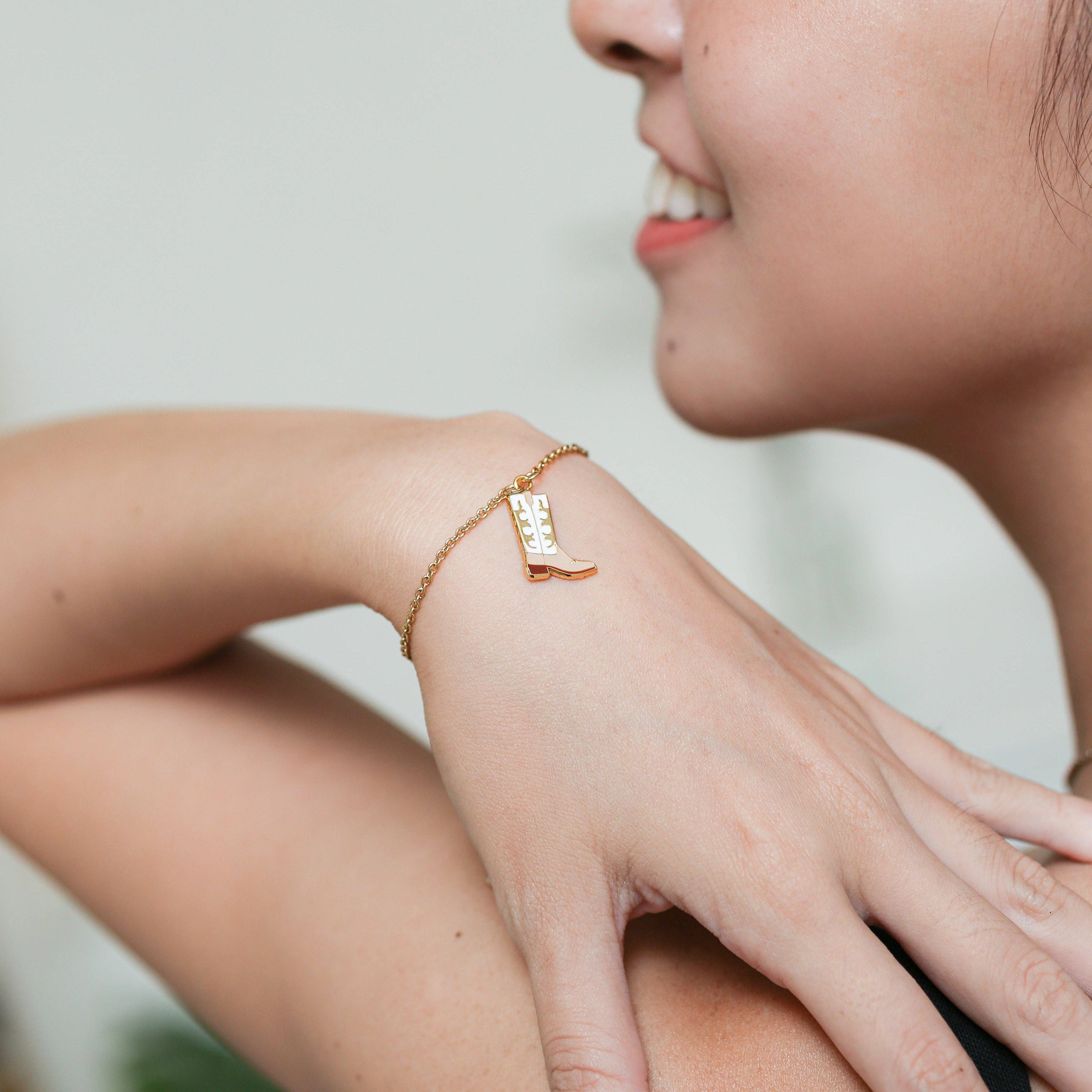 Miss Modi - Wholesale Jewelry Set - Cowgirl Boots Enamel Earrings/ Bracelet/ Necklace10