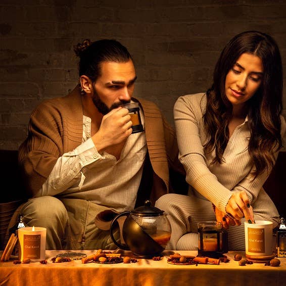 Shumm Candles – Vela em jarro/copo por atacado – Vela Chai Karak6