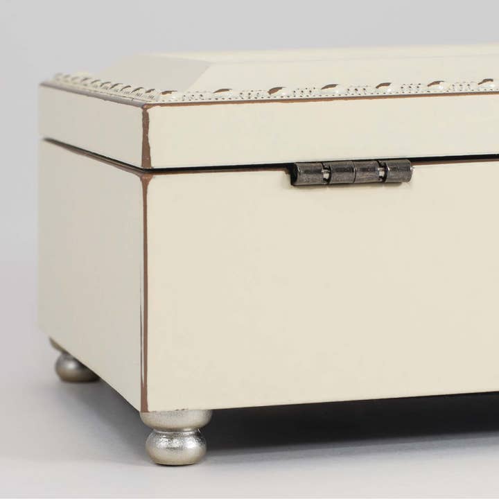 Dicksons - Vente Boîtes décoratives - PETITE BOÎTE À MUSIQUE BÉNÉDICTIONS BAPTÊME NŒUD2