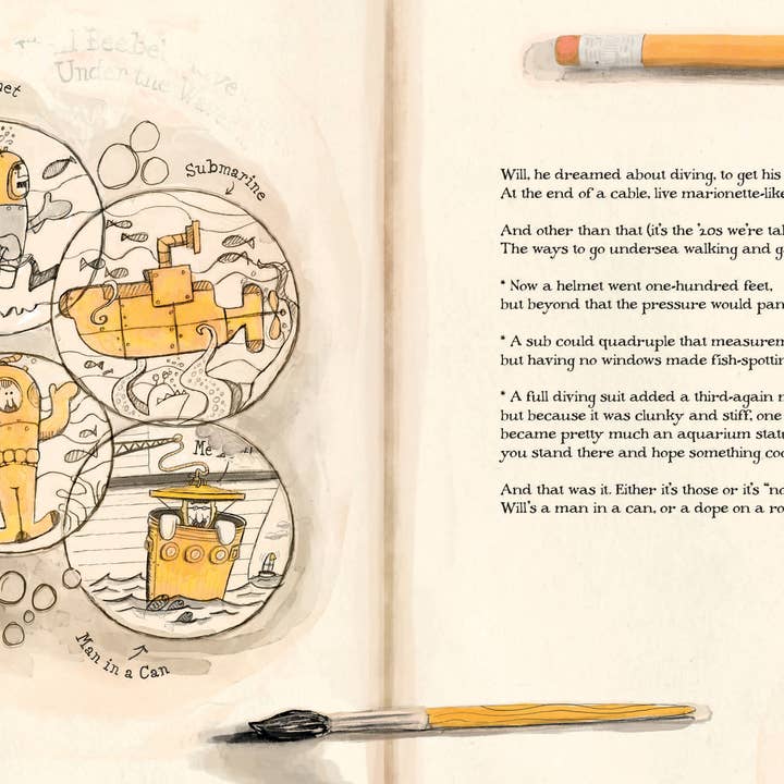 Schiffer Kids – Großhandel Buch – Kinder – Die Bathysphere-Jungs: Das tiefentrotzende Tauchen der Herren
