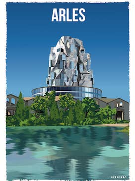 Arles Luma Tower 30x40 cm for wholesale by Retropia