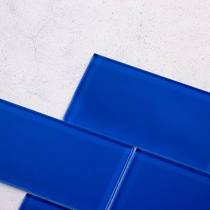 WS Tiles - Vente Carrelages muraux - Carreau de mosaïque en verre de 3" x 6", dosseret pour cuisine et salle de bain - 5 pieds carrés par carton106