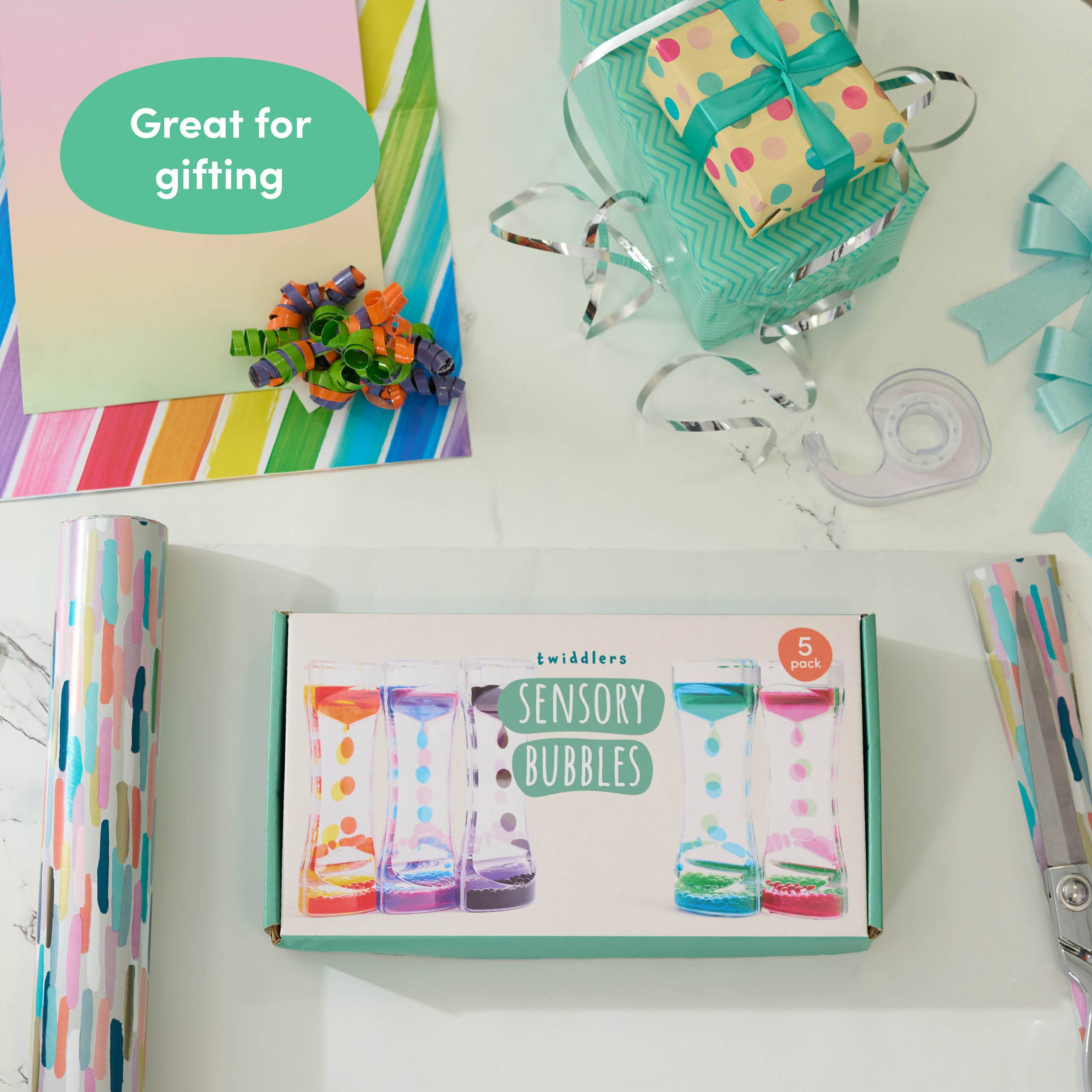 The Twiddlers - Wholesale Fidget Toy - Kids - 5 Sensory Liquid Motion Toy Timers7