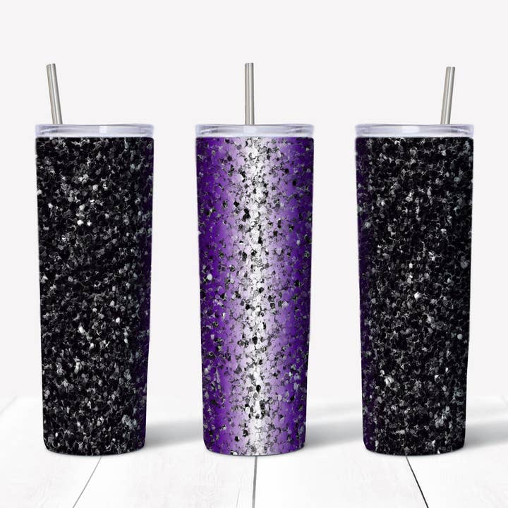 Lyssabel lilla 20 oz lige tumbler overførsel for engroshandel hos Rustic Pineapple