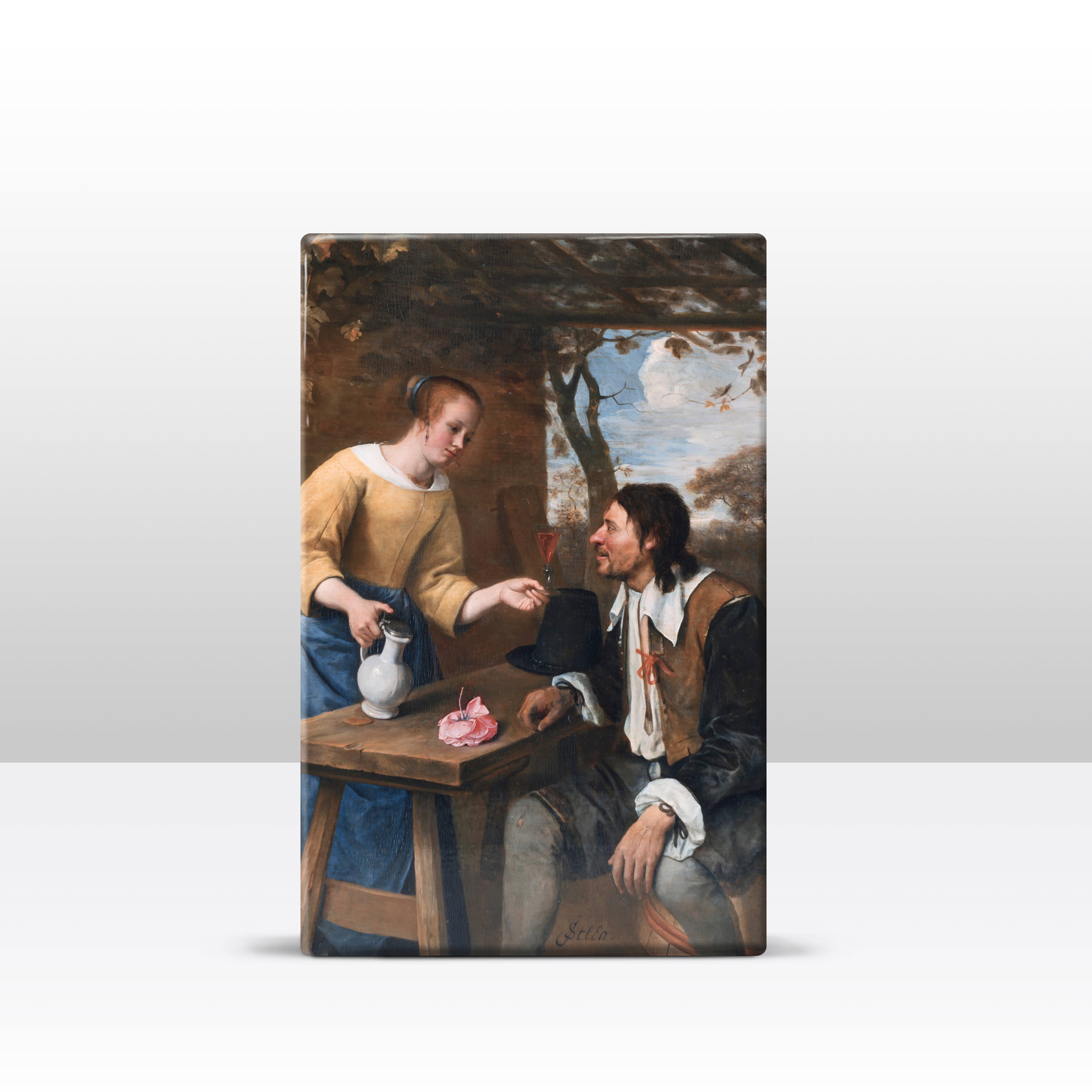 Laqueprint - Wholesale Art Print - Laqueprint, The weary traveller - Jan Havicksz Steen1