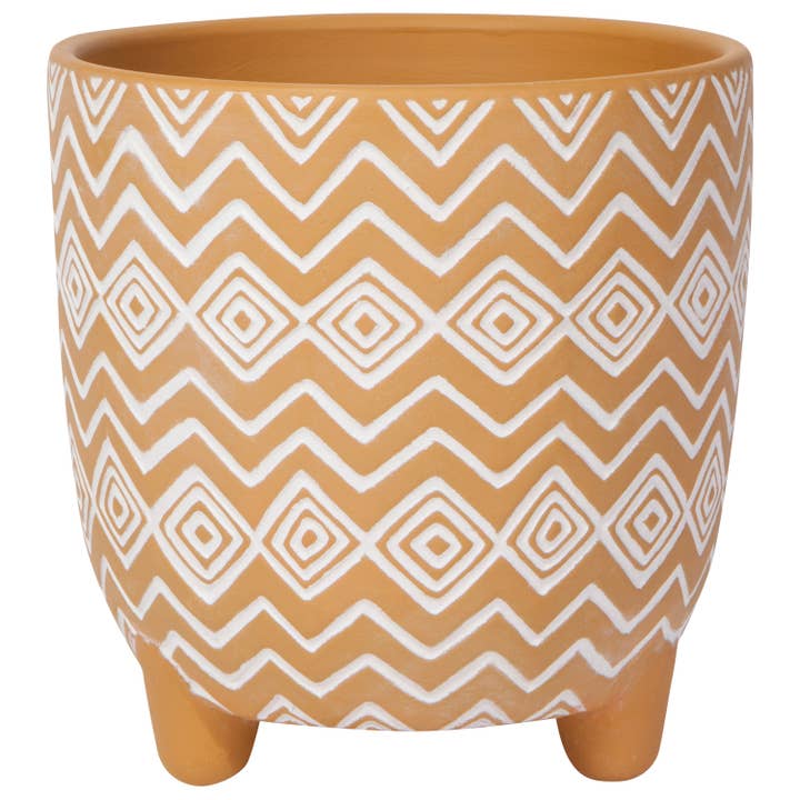Danica Heirloom - Wholesale Plant Pot - Saffron Spark Plant Pot