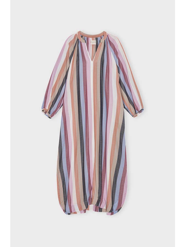 sun dress silky stripe for wholesale on Faire
