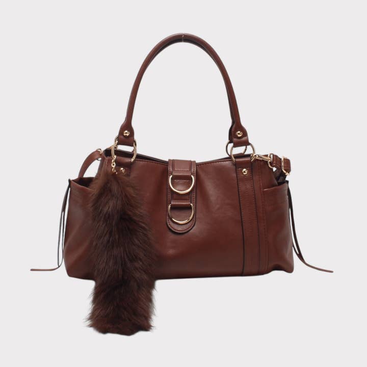 Shoulder bag, strap, magnetic buckle, zipper, chuchu for wholesale by BESTINI