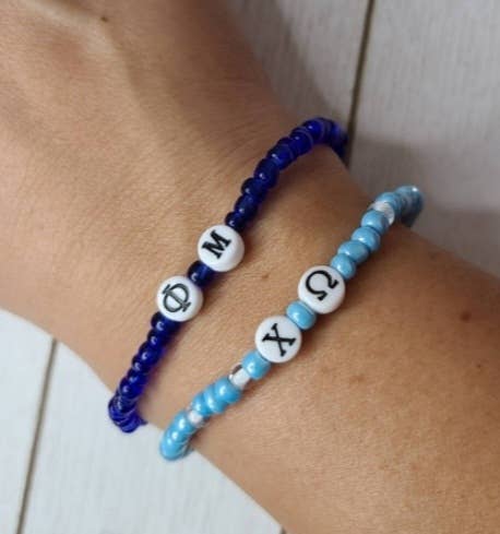 Doohickies & Such - Wholesale Beaded Bracelet - College Greek Bracelets, Greek Letter Bracelets, Sorority1