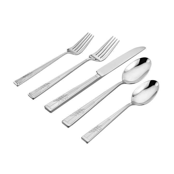 Ricci Argentieri - Wholesale Cutlery set - Frank Lloyd Wright 18/10 Tree of Life 20 Piece Flatware Set7