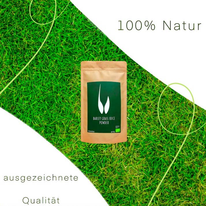 Rawster - Wholesale Protein/Superfood Powder - Organic Barley Grass Juice Powder 400g1