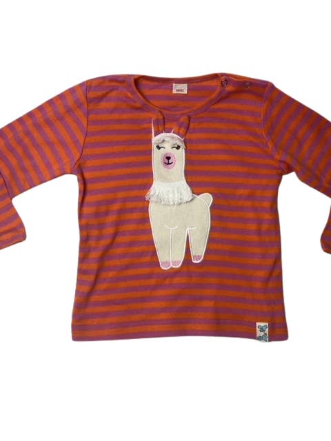 Pat & Patty - Wholesale T-Shirt - Kids - Organic eco children's long sleeve shirt “Alpaca” /ALP-71
