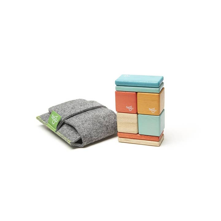 Tegu Europe – wholesale Blocks – Kids & baby – Original Pocket Pouch - Magnetic Wooden Block Set