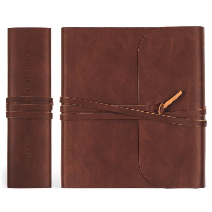 Hosanna Revival - Wholesale Journal/Diary - Genuine Leather One Thing I Ask 5-Year Prayer Journal: Luxembourg Theme