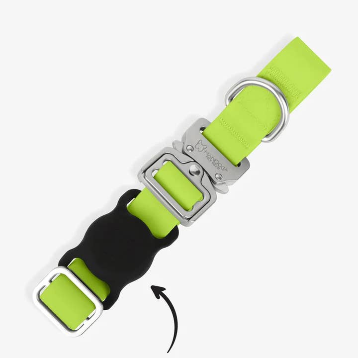 NANDOG Wasserdichtes Poly-Flex Sport-Hundehalsband, NEONGRÜN für den Großhandel von Nandog Pet Gear Florida Authorized Reseller
